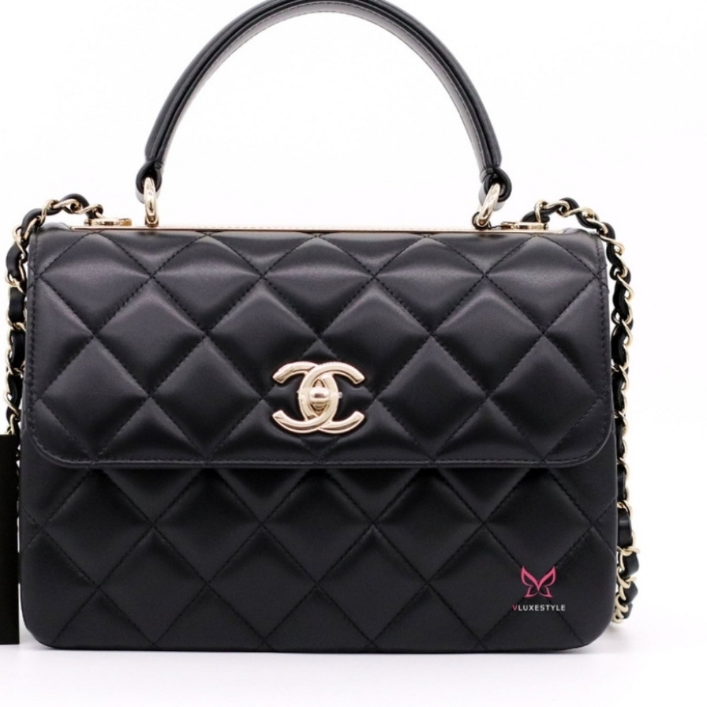 ***SOLD*** Chanel Black Trendy CC (small) - Picture 2 of 12